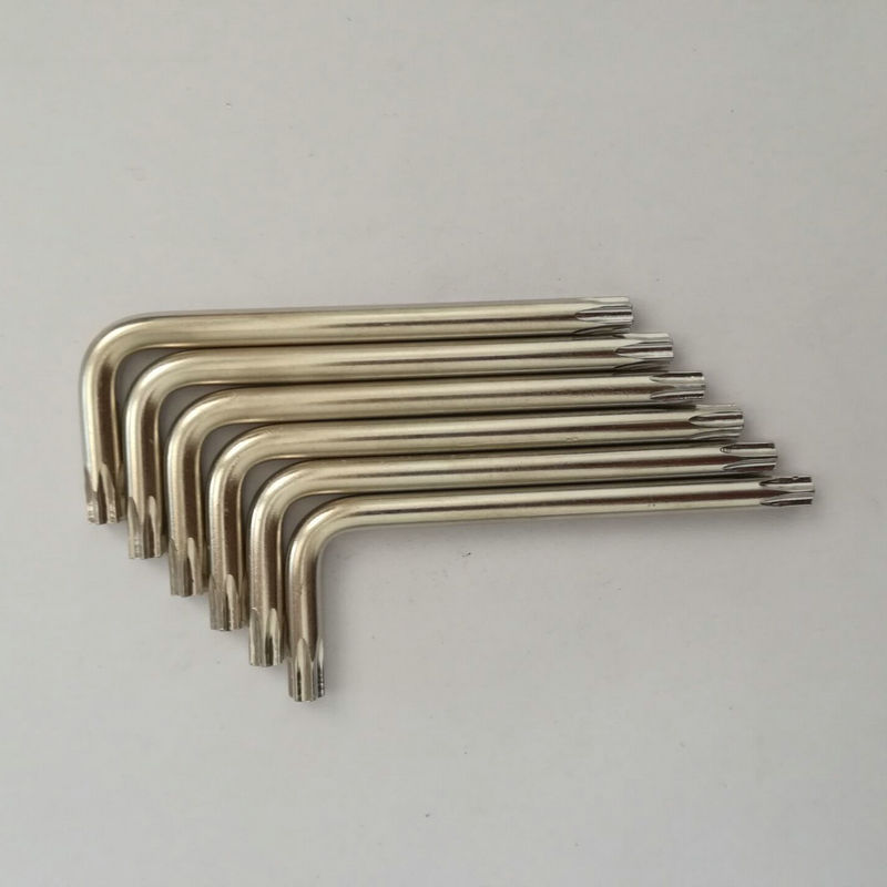 Wholesale of medium and long hex socket wrenches, single star-shaped anti-theft wrenches, and T-shaped hex socket wrenches from the manufacturer Specification drawing
