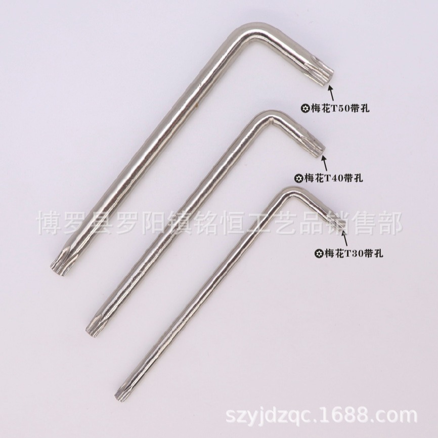 Extended T20 box wrench, extended T25 box hexagon wrench with hole, extended T30 anti-theft box wrench Application Scenario