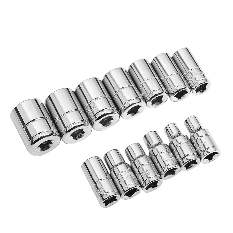 1/4 sleeve short sleeve, sleeve head sleeve head 6.3MM, Xiaofei Xiao quick auto repair machine tool Item Picture