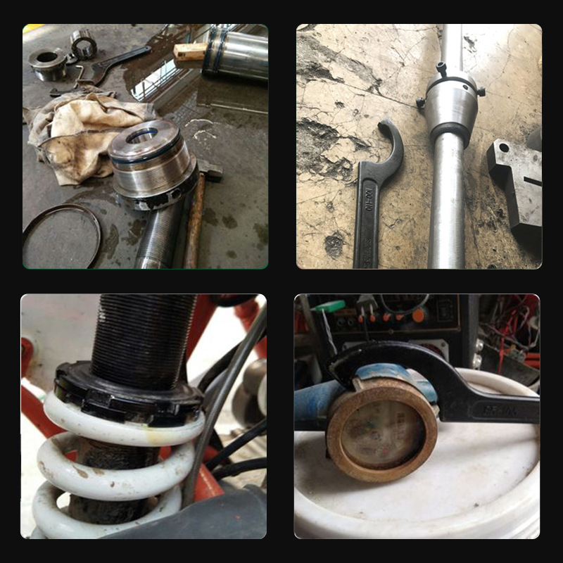 Wholesale of forged crescent wrenches, hook wrenches, hook head wrenches and hardware manual tools Application Scenario
