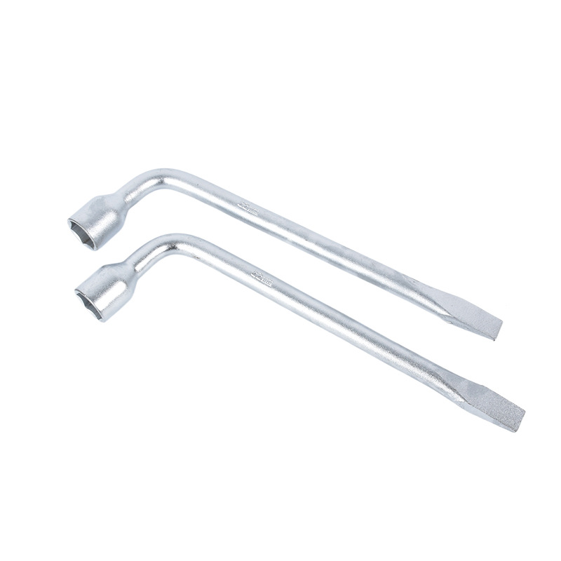 Shandong processing gong knife elbow wrench, L-shaped welding knife wrench, dual-purpose pipe elbow wrench for auto repair tools Item Picture