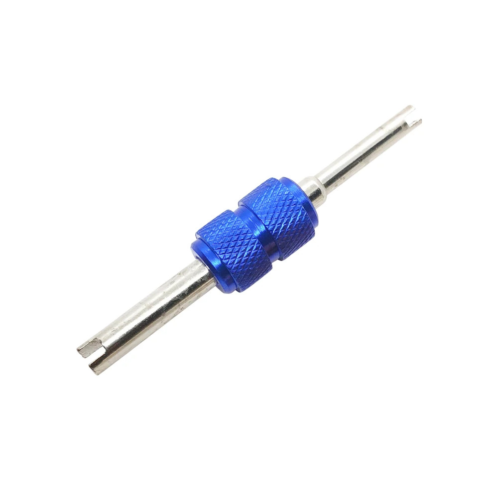 Aluminum alloy color car air conditioning valve core wrench, double-head installation tool, valve core disassembly screwdriver Application Scenario