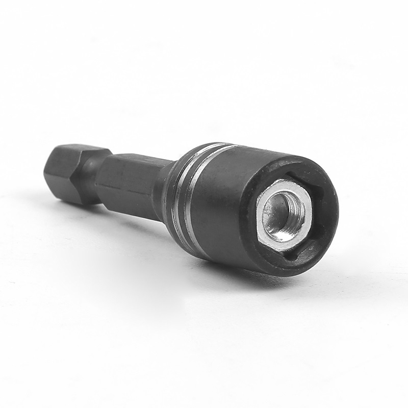 Strong magnetic hand electric drill socket hexagonal color steel tile self-tapping screw tail thread socket drill tail thread wrench 8mm extended Item Picture