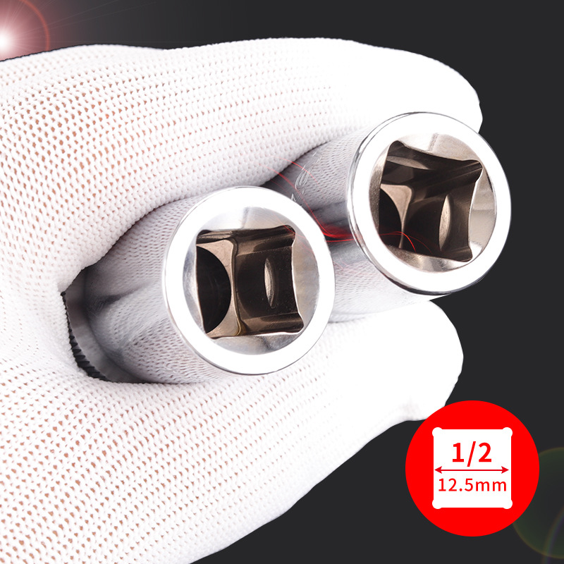 1/2 Extended sleeve, E-type hexagonal inner hexagon, star-shaped E8, E14, E16, E18, E20, E22, E24 flower type sleeve Application Scenario