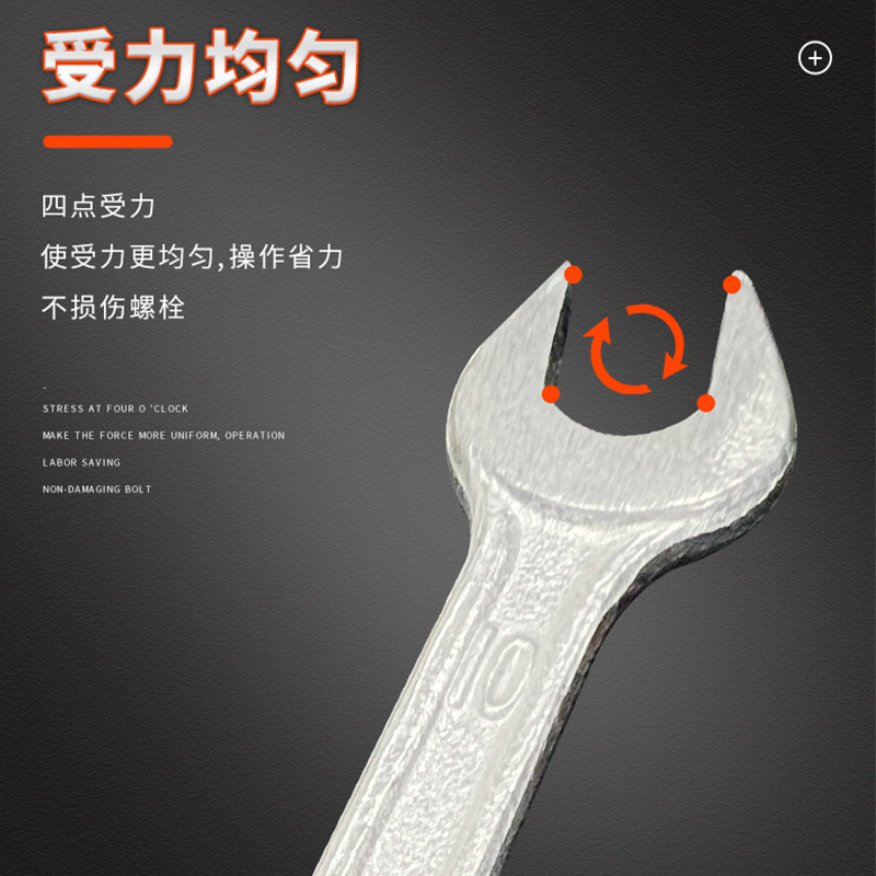 A complete set of manual wrenches, including double-ended wrenches, open-end wrenches, tools, wrenches, and a full set of dual-purpose wrenches Application Scenario