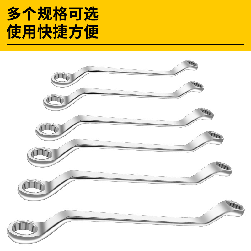Cross-border exclusive double-head box wrench set, high-strength chromium-vanadium steel auto repair tool, high hardness and large torque Application Scenario