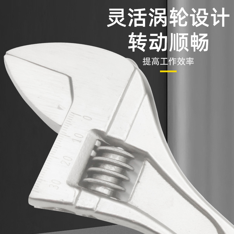 The original factory of wrenches offers multi-functional adjustable wrenches with electroplated handles and various specifications and sizes of high-carbon steel adjustable wrenches Application Scenario