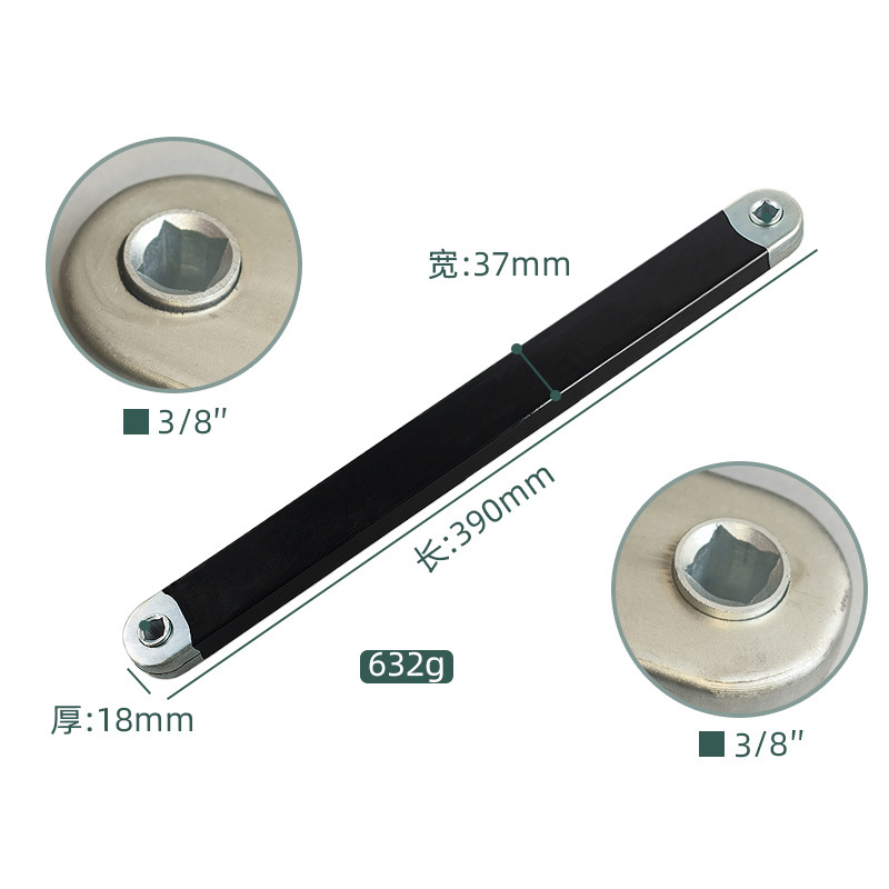Yunbei Ratchet Extension wrench offset Extension wrench is a multi-functional universal adjustable wrench details Picture