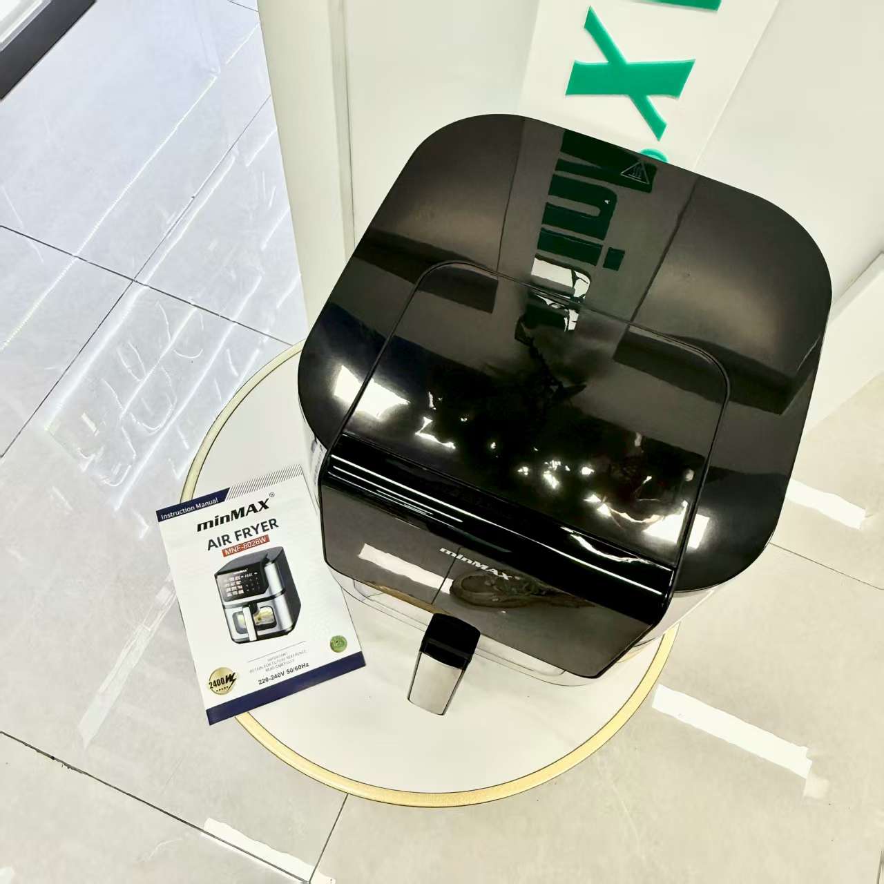 Exportación de electrodomésticos minMAX air freidora eléctrica 8028W hogar sin aceite cocina saludable productos importados multifunción inteligente gran pantalla a color táctil, aire freidora eléctrica Item Picture