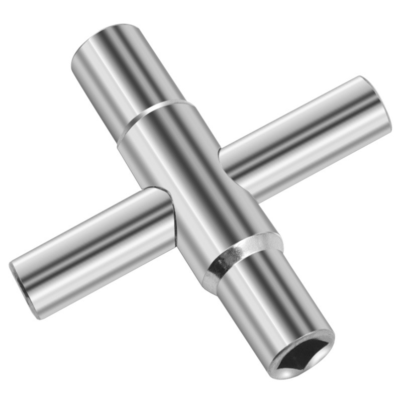 Wholesale of 4-in-1 silver wrenches, cross faucet wrenches, square wrenches, manual bathroom wrenches, and hardware tools Application Scenario