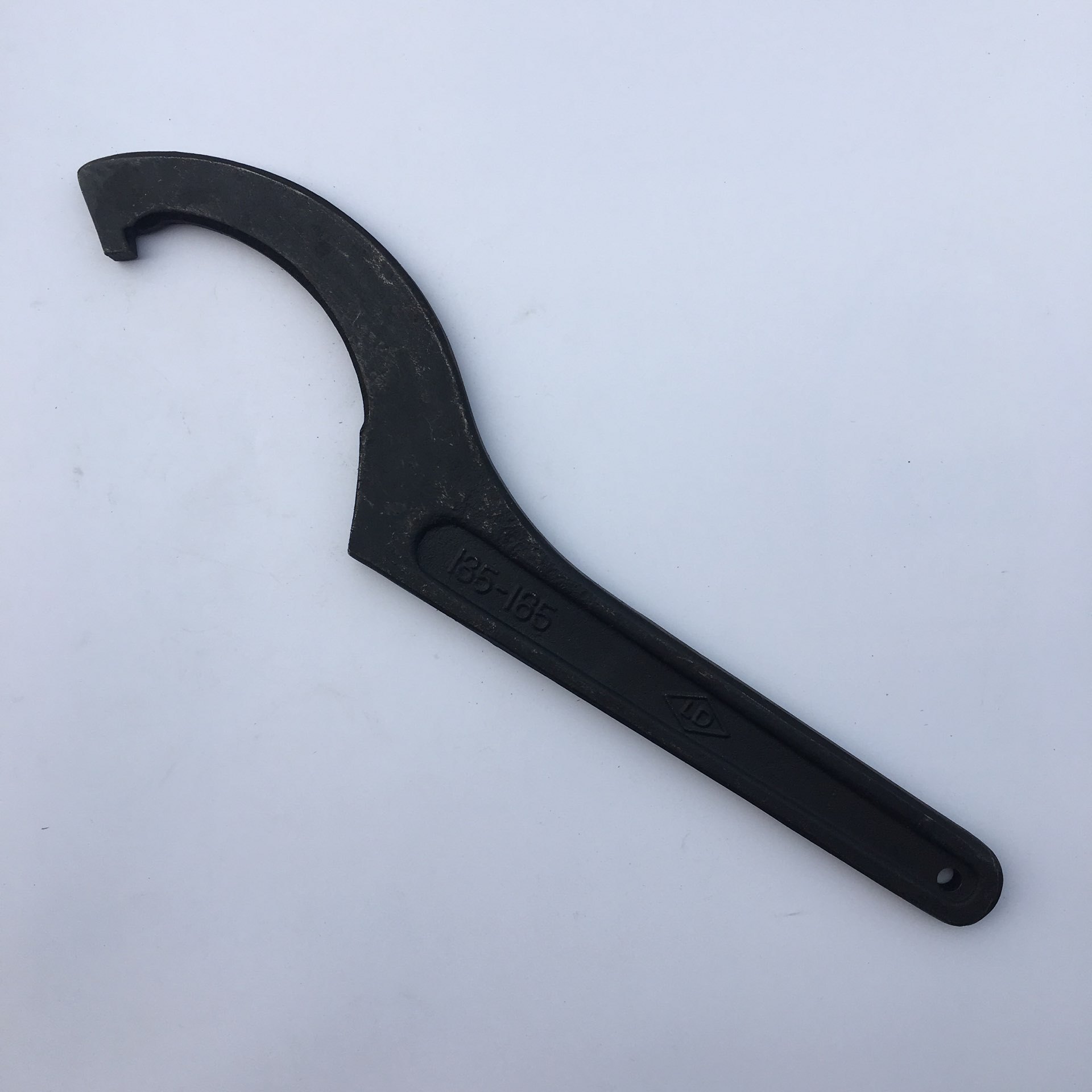 LD non-standard crescent wrench, hook wrench, round nut wrench, side hole hook wrench Specification drawing