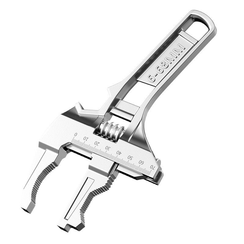 Otis plumbing installation bathroom wrench Universal multi-functional wrench Short-handle large-opening faucet special tool Item Picture