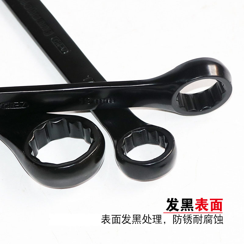 Dichuang brand electrophoresis dual-purpose wrench, open-end wrench, plum blossom auto repair machinery matching wrench tool Specification drawing