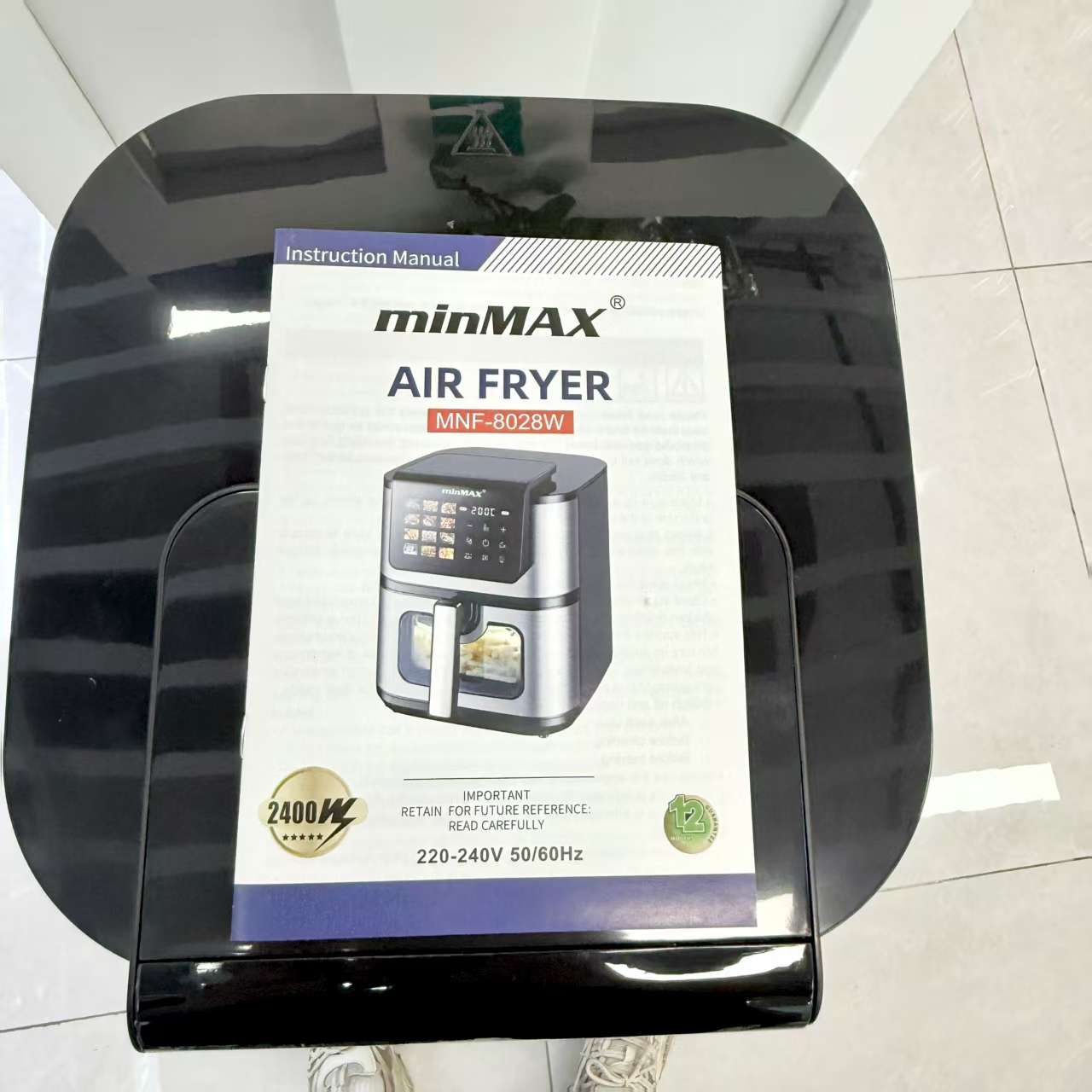 Exportación de electrodomésticos minMAX air freidora eléctrica 8028W hogar sin aceite cocina saludable productos importados multifunción inteligente gran pantalla a color táctil, aire freidora eléctrica detail image 6
