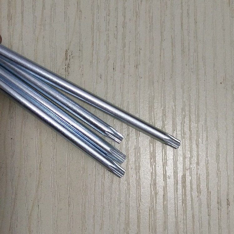 Cross-shaped star-shaped brake screw wrench, car mudguard tool, 45# steel non-hole plum blossom hardware wrench Specification drawing