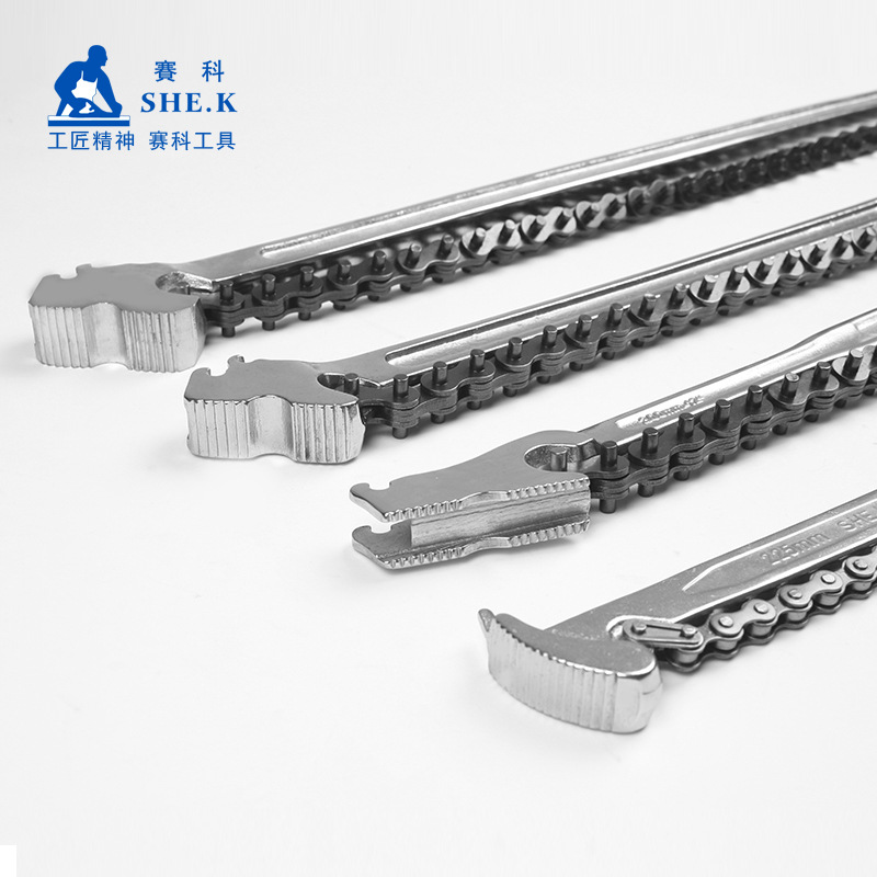 Saike chain wrenches, chain pipe wrenches and water pipe wrenches in 4 specifications from 9 inches to 24 inches are sold directly by the manufacturer Item Picture