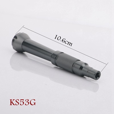 Manual magnetic handle aluminum alloy screwdriver taper is suitable for H4 screwdrivers with 4mm/6.35mm hexagonal bits undefined