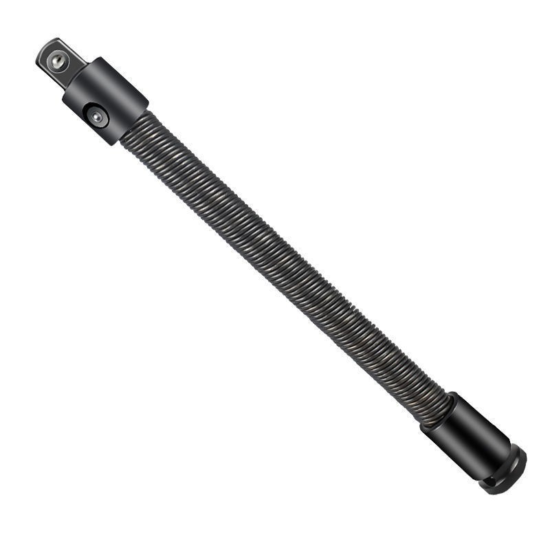 Electric handle flexible connection rod, universal spring extension rod, flexible shaft 1/2, large flying sleeve, 360-degree flexible elastic connection rod Application Scenario