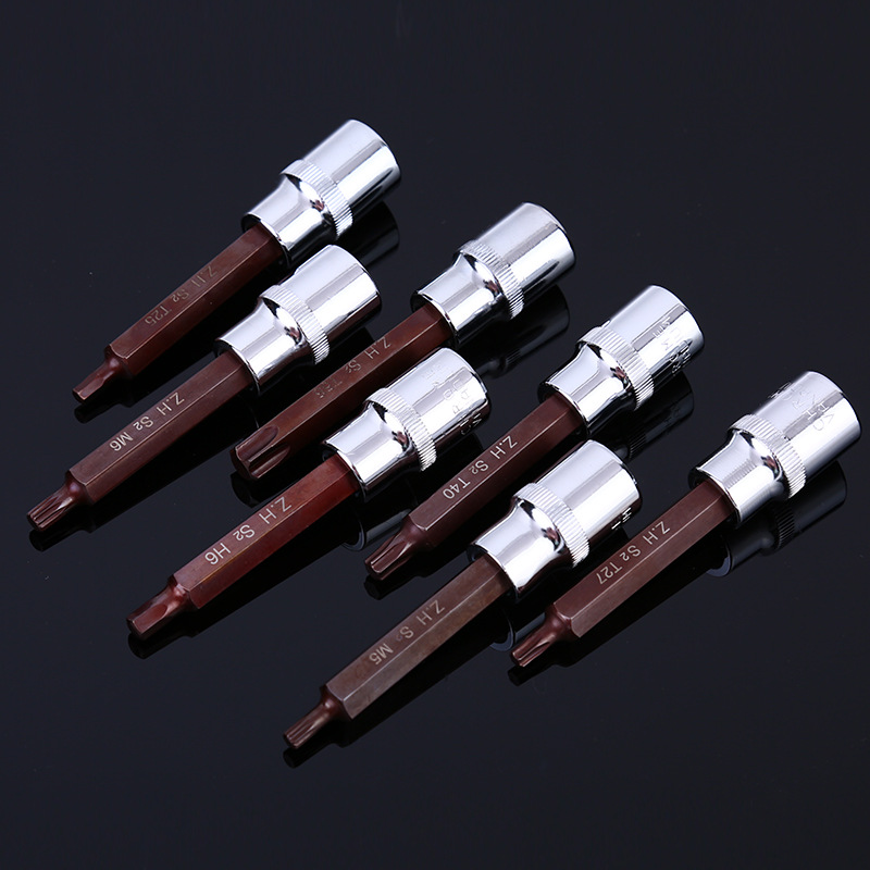 We are in stock and can supply s2 bronze screwdriver bits, metric plum blossom style screwdriver bits, hexagonal and dodecagonal screwdriver bits, and socket heads Application Scenario