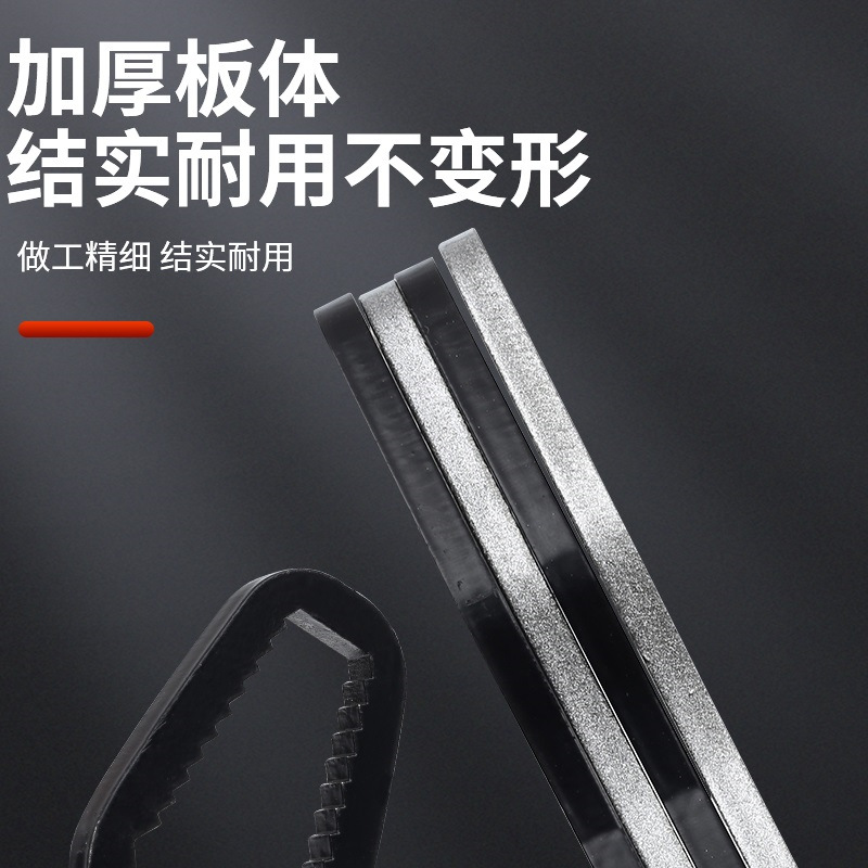 Multi-functional box wrench, universal double-head self-tightening glasses fixed head wrench, 8-22mm household movable wrench Specification drawing
