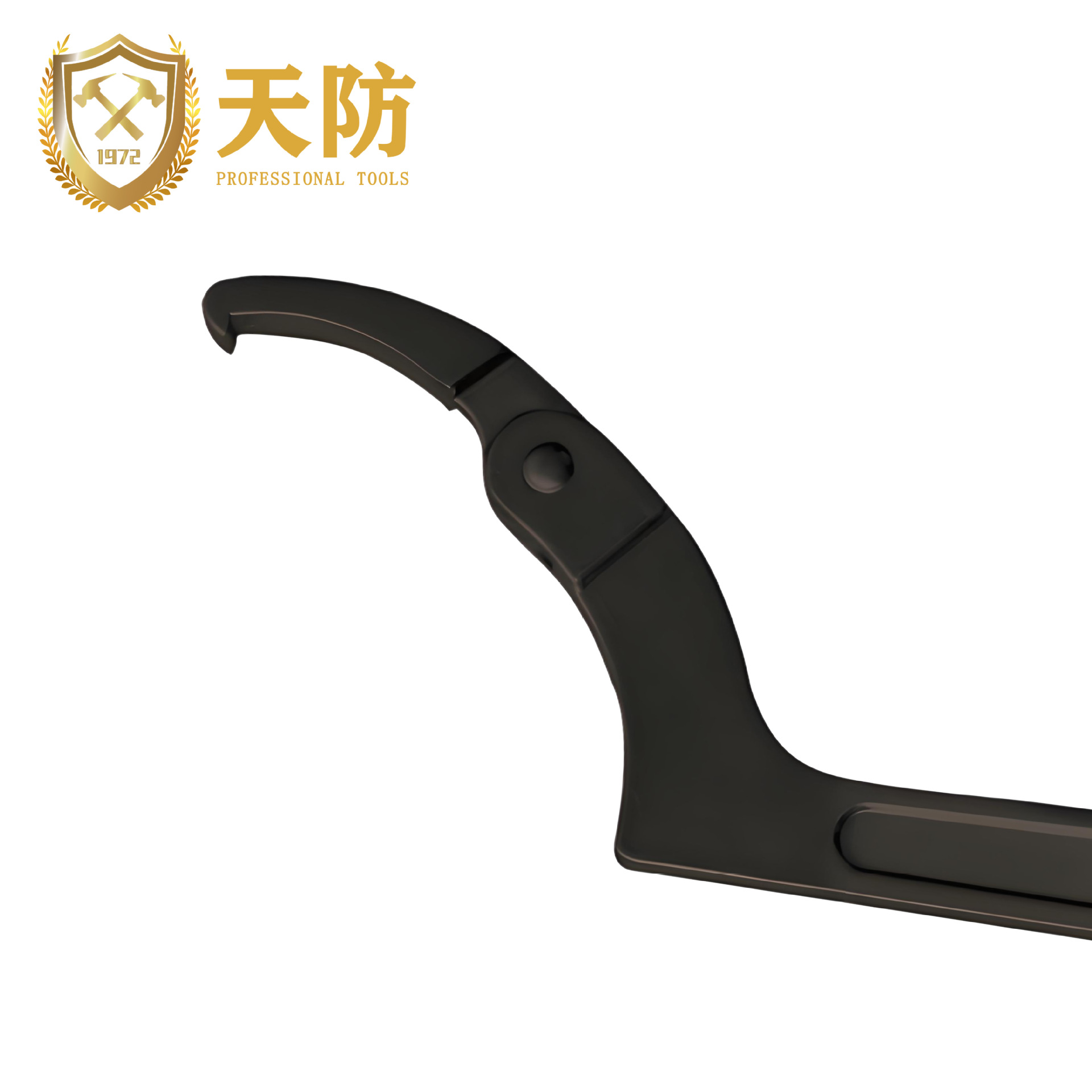 Tianfang crescent wrench, hook wrench, round nut, side hole hook wrench, water meter cover semi-circular hook wrench Application Scenario