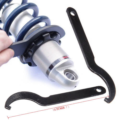 Crescent wrench, hook wrench, shock absorber adjustment wrench for motorcycles, off-road vehicles and all-terrain vehicles details Picture