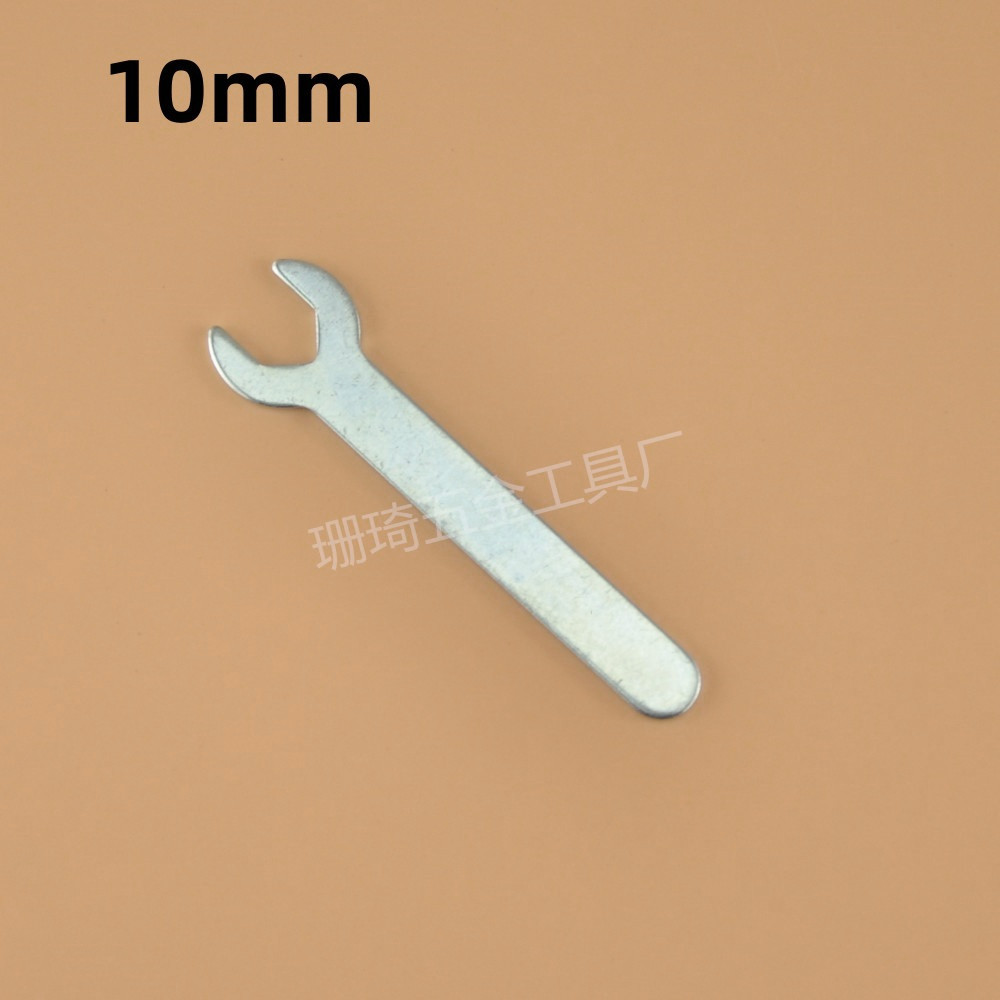 Single-head open-end wrench, hexagon socket wrench, screw simple open-end wrench, sheet metal stamping single-head open-end wrench undefined