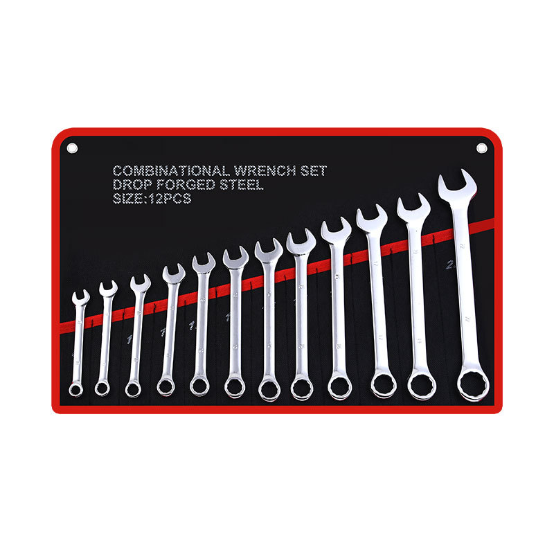 Factory wholesale mirror dual-purpose wrench sets, complete sets of ratchet open-end wrenches, manual hardware tools, and car repair tools undefined