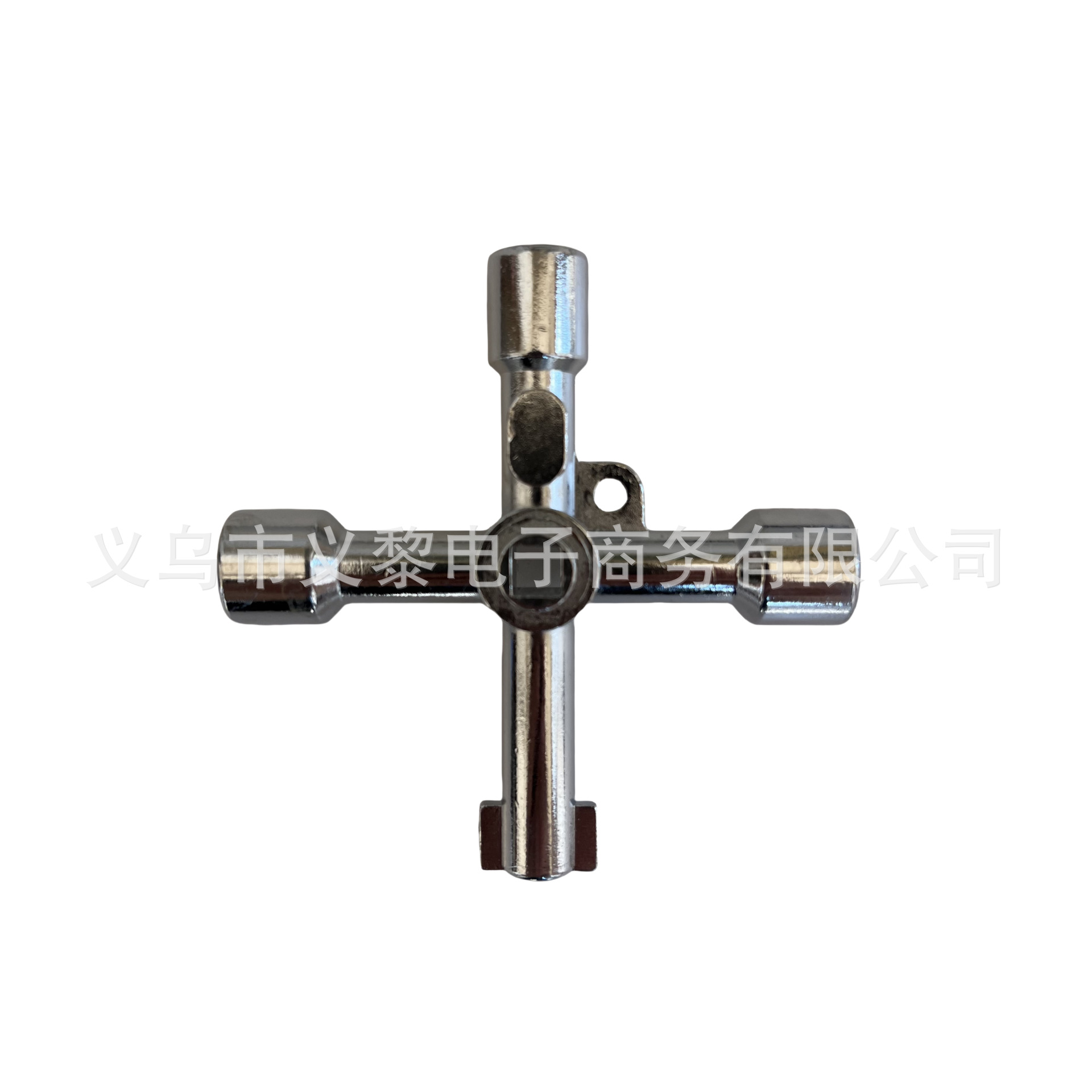 Electric control cabinet, trolley, elevator, cross key, wrench, water meter, valve key, internal triangular wrench, hardware tools, four-in-one Specification drawing