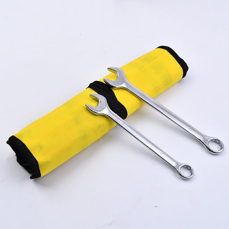 Factory wholesale mirror dual-purpose wrench sets, complete sets of ratchet open-end wrenches, manual hardware tools, and car repair tools Specification drawing