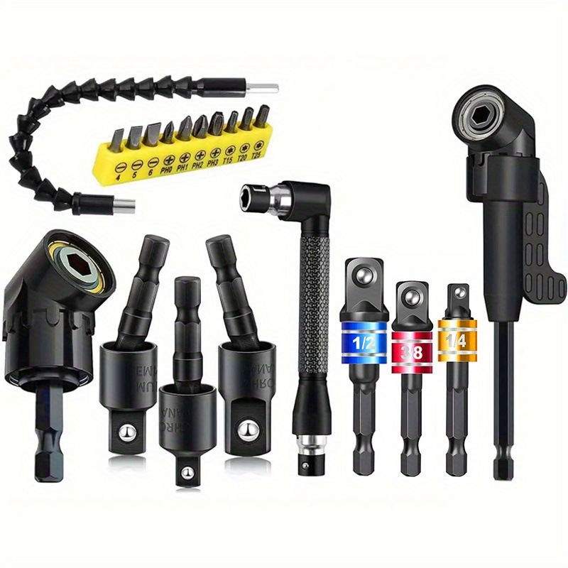Yunbei 6.35mm L-shaped double-ended wrench Hex wrench is used for screwdriver heads, tools, socket wrenches and small wrenches undefined