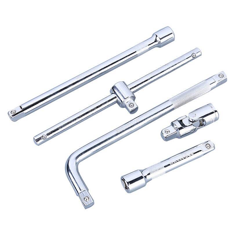 Wholesale large flying adapter 1/2 bending rod long connection rod slide rod multi-directional conversion head chrome vanadium steel sleeve connection rod sleeve Item Picture