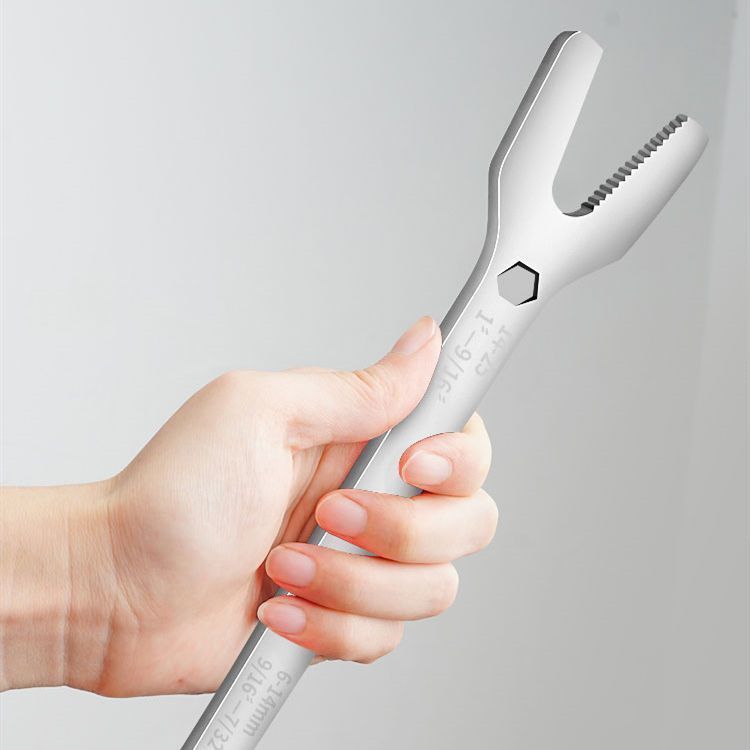 Factory wholesale box wrenches, dual-purpose open-end auto repair tools, double-ended wrenches, manual wrenches, high-carbon steel tools Item Picture