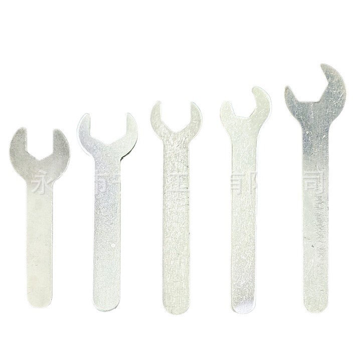 Simple open-end wrench, disposable single-head iron sheet stamping thin type open-end wrench, hardware manufacturer wholesale tools Item Picture