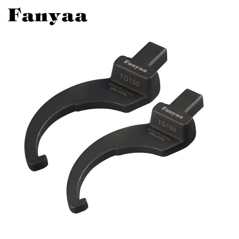 Taiwan Fanyaa hook wrench exchange head torque wrench hook crescent wrench head bearing tool disassembly full figure