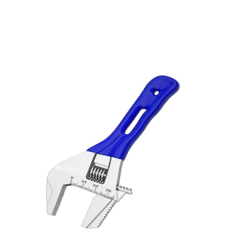 Manufacturer's short handle large opening wrench, light adjustable wrench, multi-functional bathroom pipe adjustable wrench Item Picture
