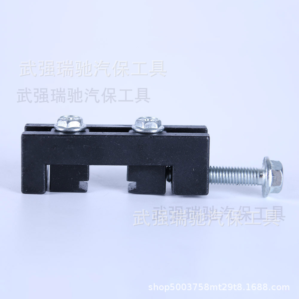 New type of ball cage clamp locking tool, dust cover, steering machine ball cage throat clamp tensioner, non-disassembly locking throat fixture Specification drawing