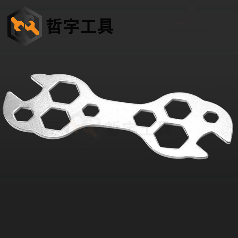 Multi-functional flower plate wrench, box wrench, bicycle repair tool, multi-functional flower plate wrench, delivery wrench Application Scenario