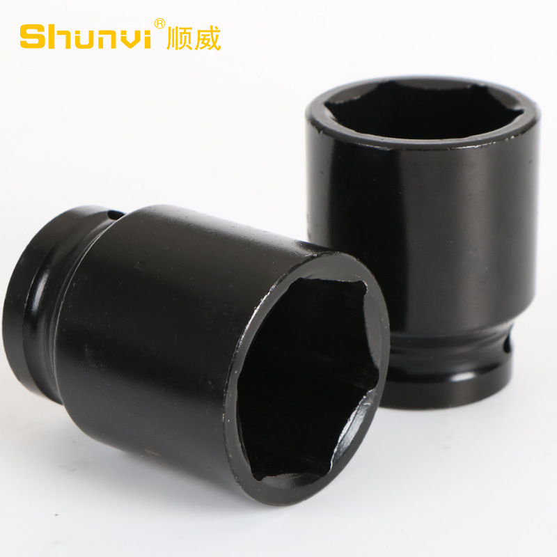 3/4 series Black heavy-duty hexagonal sleeve, electrophoretic hexagonal sleeve, 19MM heavy-duty plum blossom sleeve. Source of goods. Application Scenario