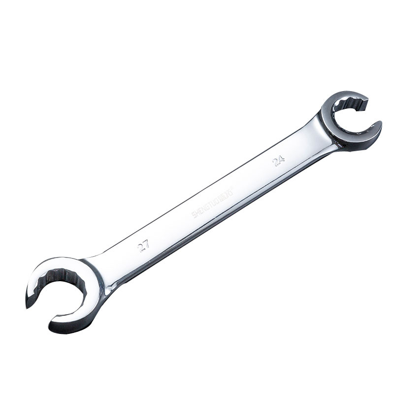 Manufacturer's double-ended open fork wrench wrench tool set for disassembling brake oil pipes Item Picture