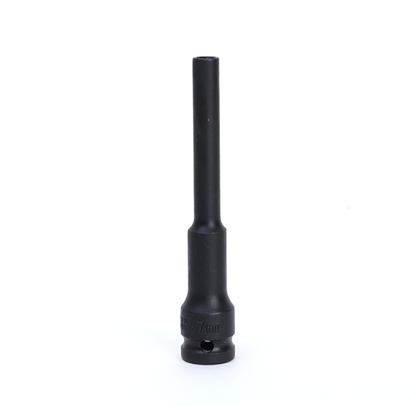 Industrial-grade extended thin-walled socket, extended thin-walled socket wrench, Dafei 1/2 extra-long ultra-thin socket hex socket Item Picture