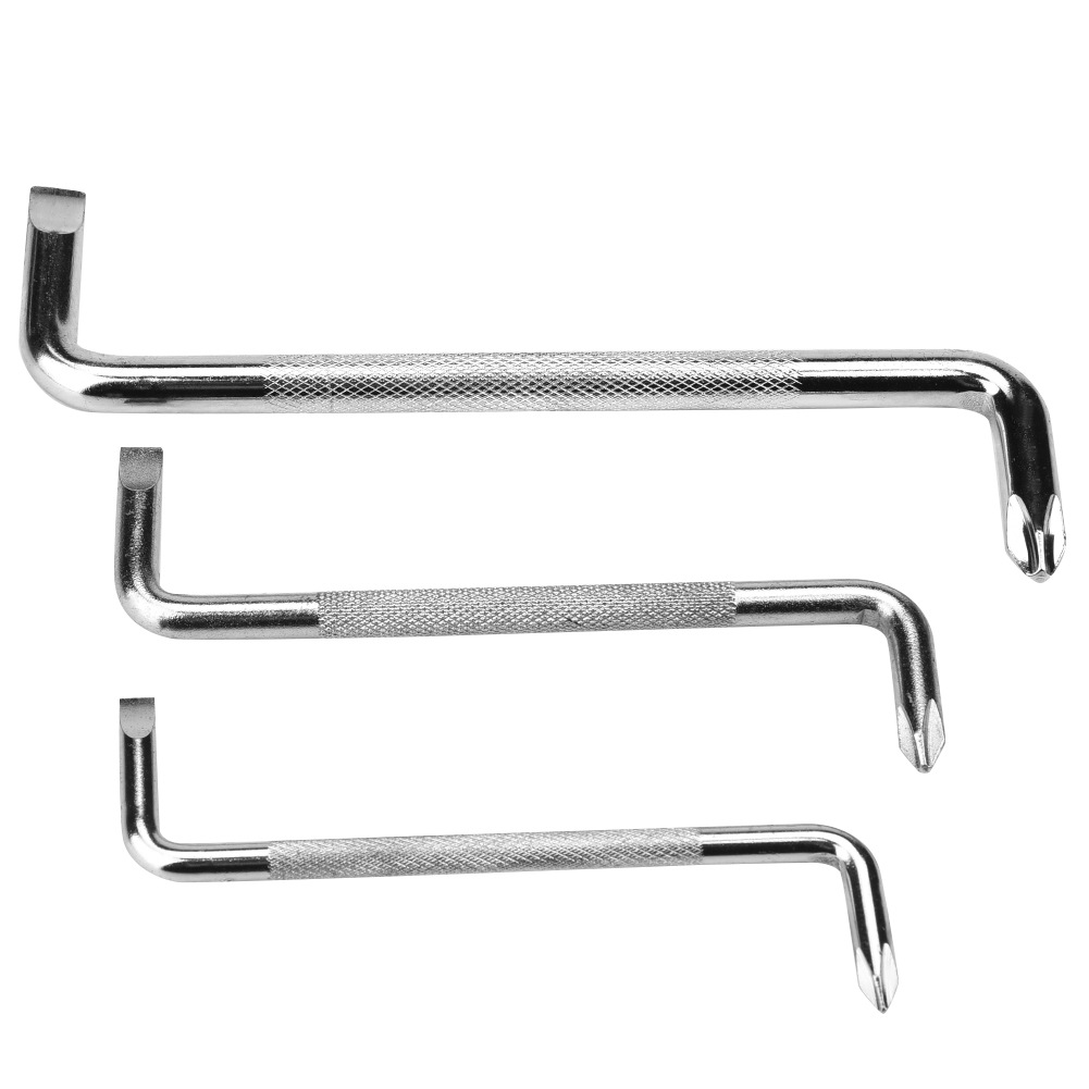 3pcs Z type Double-sided offset screwdriver wrench set Specification drawing