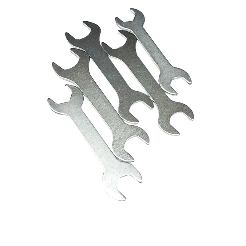 Thin double-opening wrench, simple stamping double-head wrench, hardware tools 8-10-13-14-17-19-22-24 Item Picture