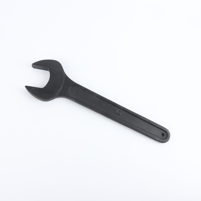 The manufacturer wholesals single-head screwdrivers, heavy-duty screwdrivers, blackened single-head open-end screwdrivers, and supports customization Specification drawing