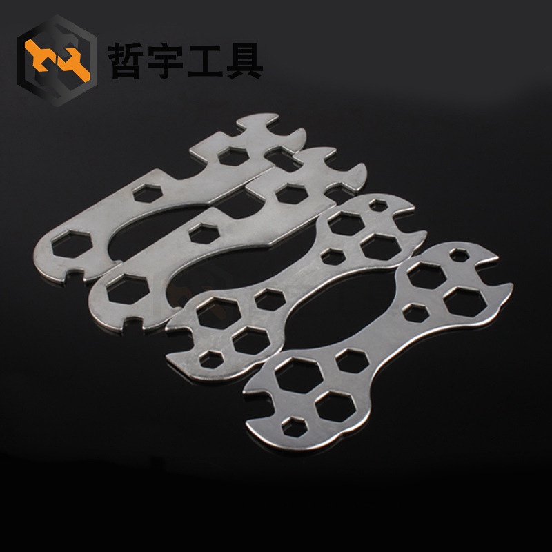 Multi-functional flower plate wrench, box wrench, bicycle repair tool, multi-functional flower plate wrench, delivery wrench details Picture
