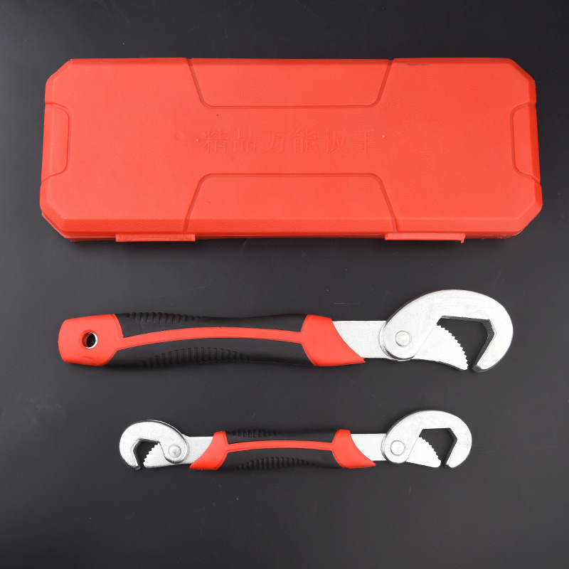 Universal wrench, universal movable wrench, multi-functional quick opening pipe wrench board tool set details Picture