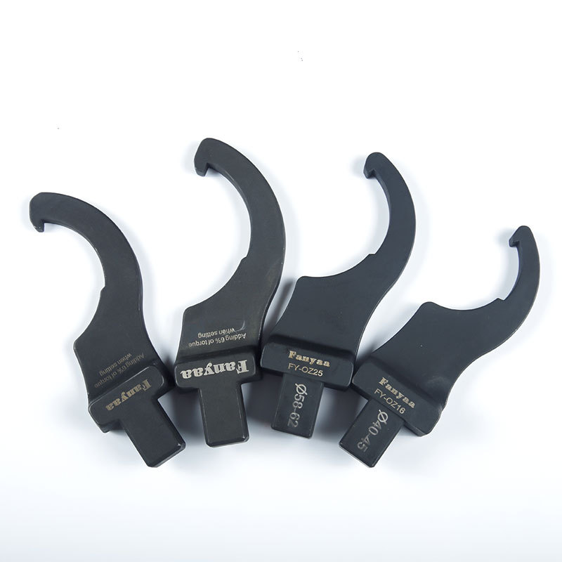 Taiwan Fanyaa hook wrench exchange head torque wrench hook crescent wrench head bearing tool disassembly Item Picture