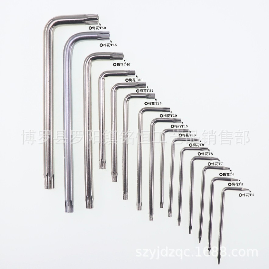 L-shaped, T-shaped, T10, T20, T25 hex socket wrenches with holes and anti-theft wrenches are available in stock full figure