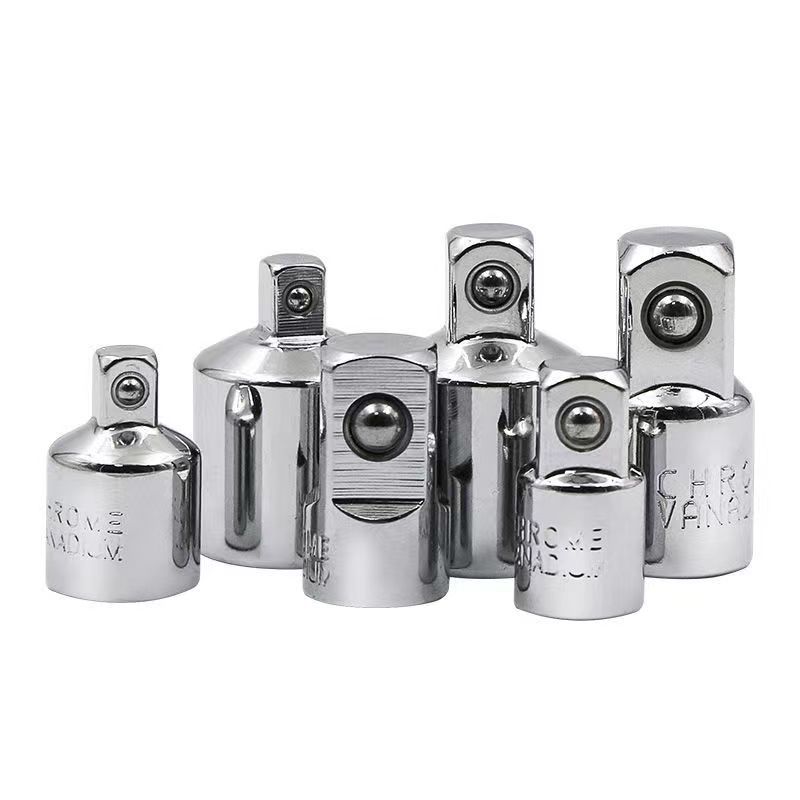 Socket adapter, ratchet wrench adapter, 1/2 large flying rotation, 3/8 medium flying rotation, 1/4 small flying socket adapter Item Picture