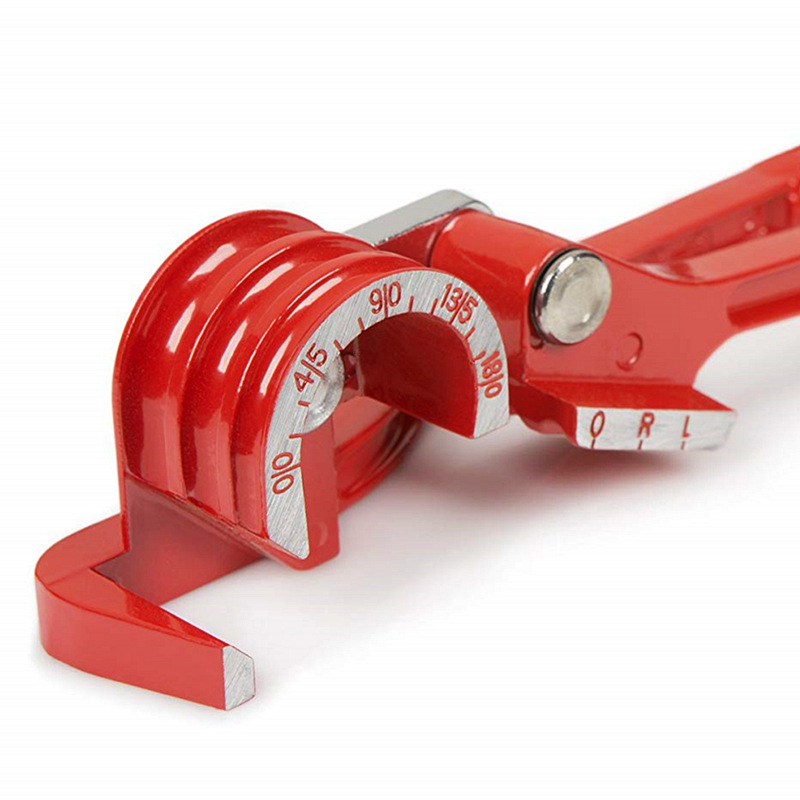 Metric and imperial three-in-one manual pipe bender 6/8/10mm three-slot copper pipe bender, air conditioning pipe bender Application Scenario